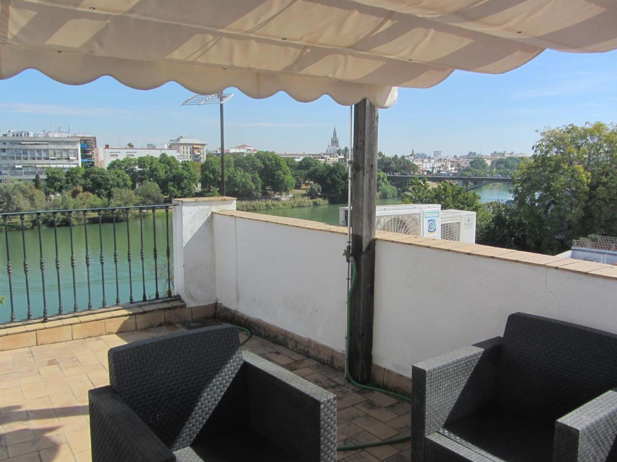 Trianabridgeviews Atico Con Vistas Al Puente De Triana Calle Castilla 38 세비야 외부 사진
